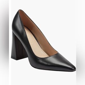 $169 Marc Fisher LTD Black Minny Pointed Toe Pump